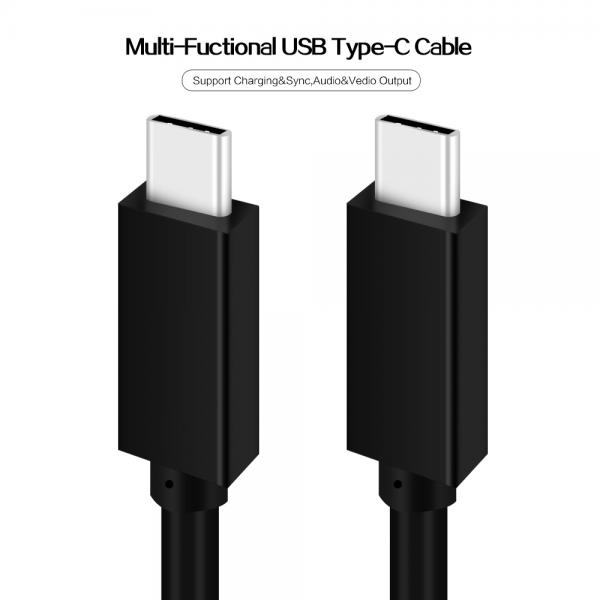 Picture of USB3.1 Gen2 cable 10Gbps 100W TPE(black）